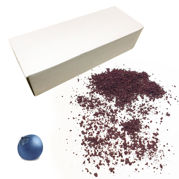 Голубика сублимированная, гранулы, коробка 1кг