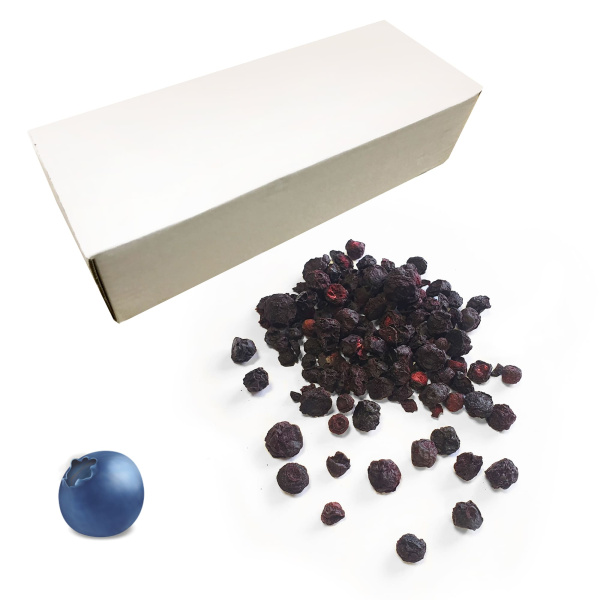 Голубика сублимированная, целые ягоды, коробка 1кг