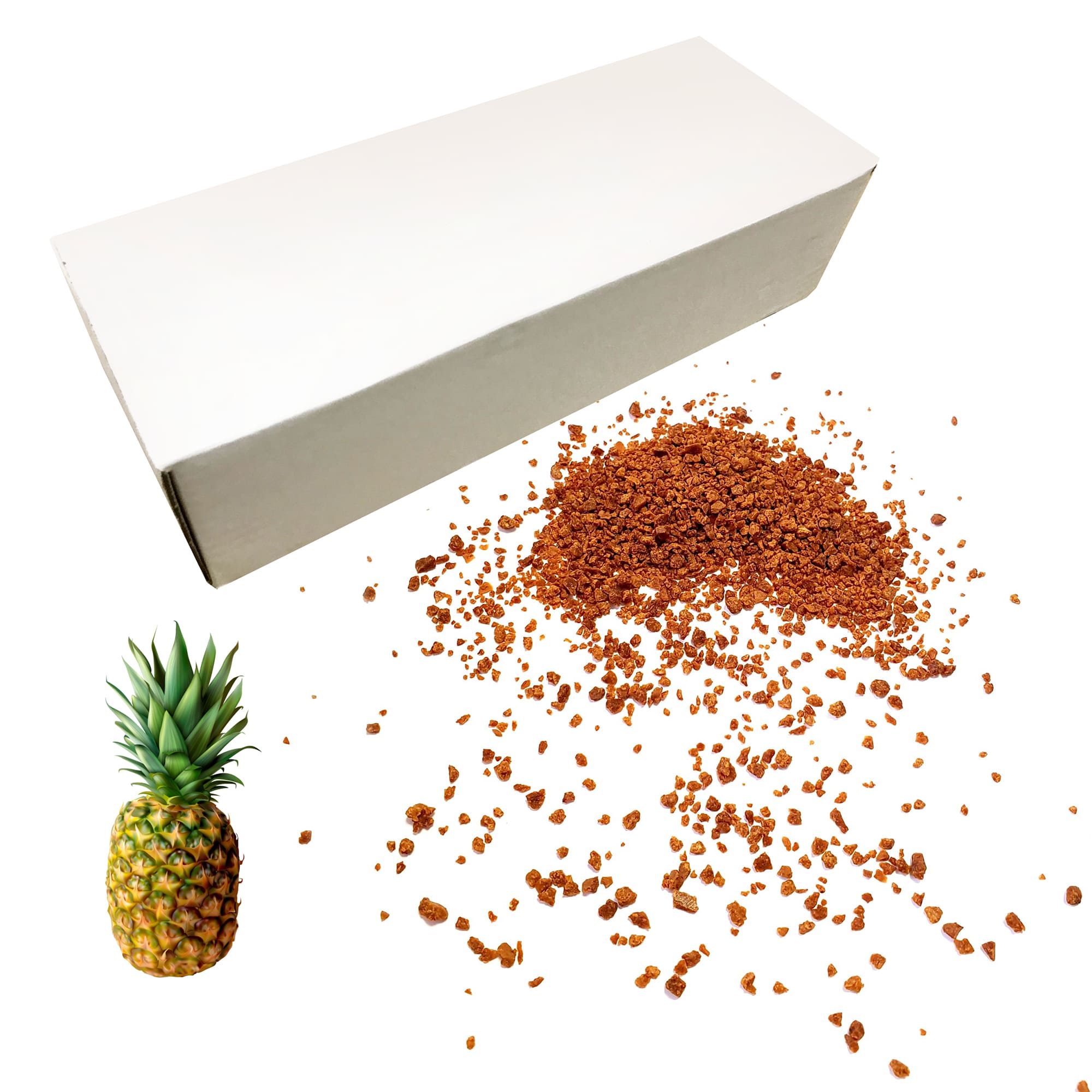 Ананас сублимированный, гранулы, коробка 1кг