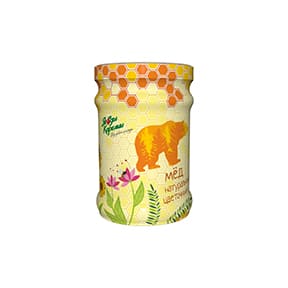 Мёд цветочный, коробка (12 банок)