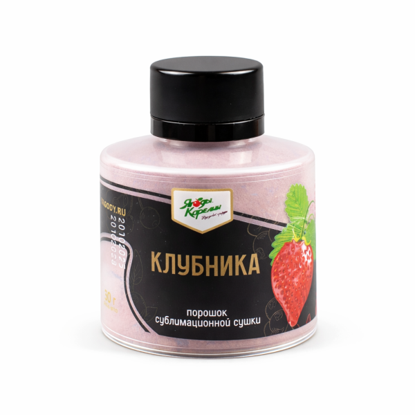 Клубника сублимированный порошок, 50г
