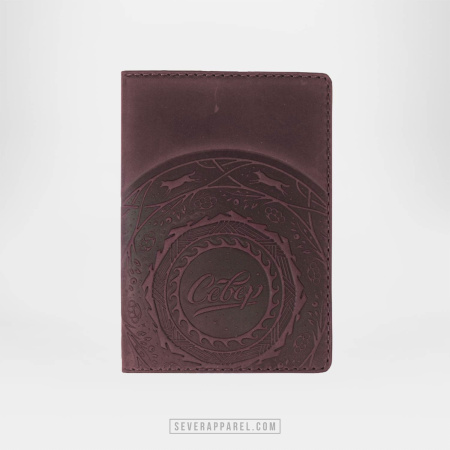 Кошелек "СЕВЕР", бордо