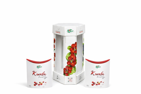 Подарочная упаковка "Клюква в сахарной пудре" 6