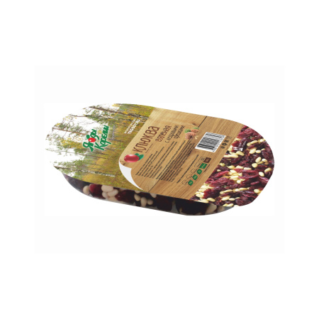 Клюква вяленая с кедровыми орешками 150г