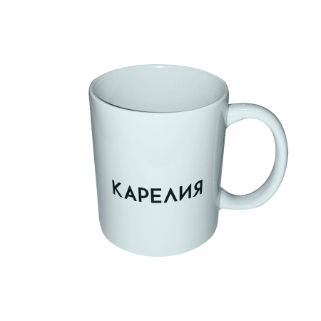 Кружка "Карелия" Белая