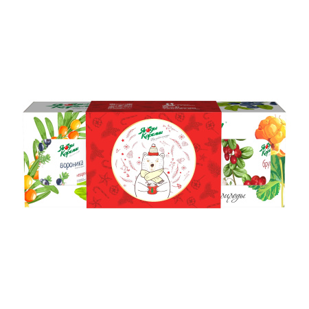 Обечайка "Зимняя" для подарочной упаковки (для банок)