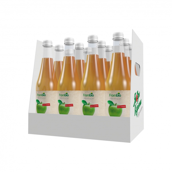 Яблочный сок, коробка (12 бутылок). Экономия 200₽