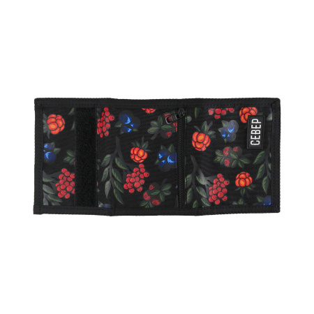 Кошелек "СЕВЕР" Северные ягоды, разноцветный