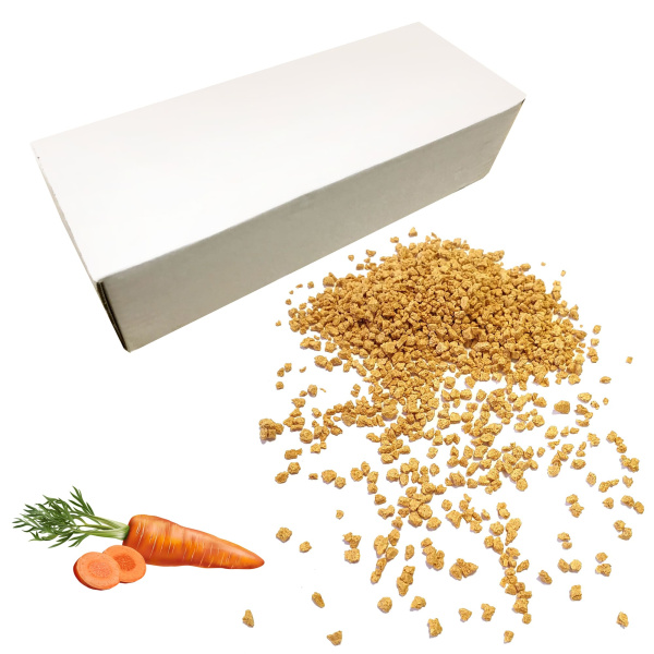 Морковь сублимированная, гранулы, коробка 1кг