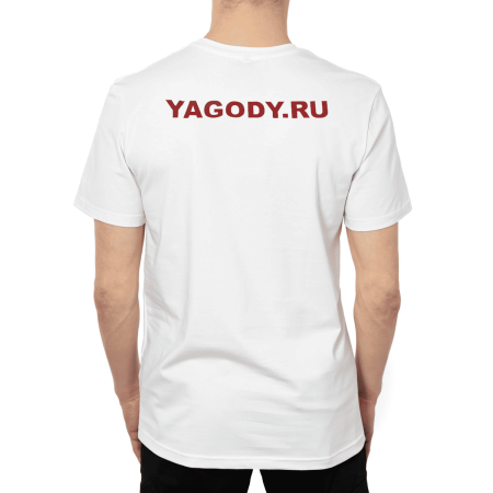 Футболка "Ягоды Карелии". Белая.