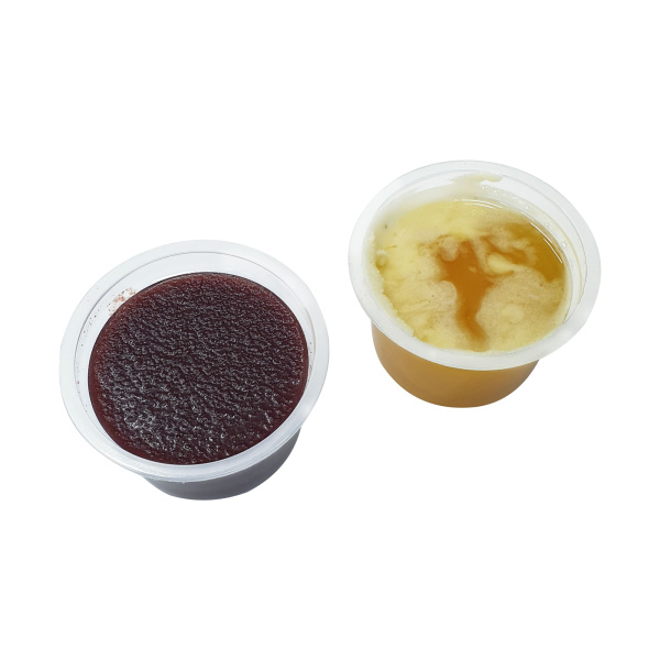 Мёд натуральный цветочный + мёд с брусникой 280г (2х140г) х 10шт