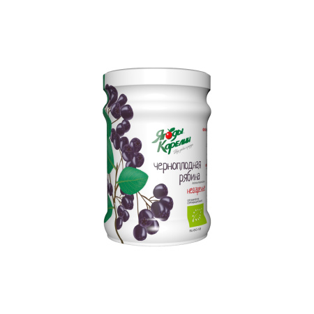 Неваренье Черноплодная рябина БЕЗ САХАРА, 270г от магазина "Ягоды Карелии"